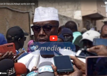 Présidentielle 2024 : Déclaration du Pr Daouda Ndiaye après son vote