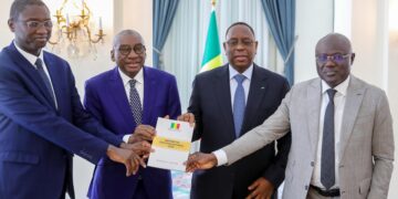 Dialogue National : Le président de la République a reçu le rapport