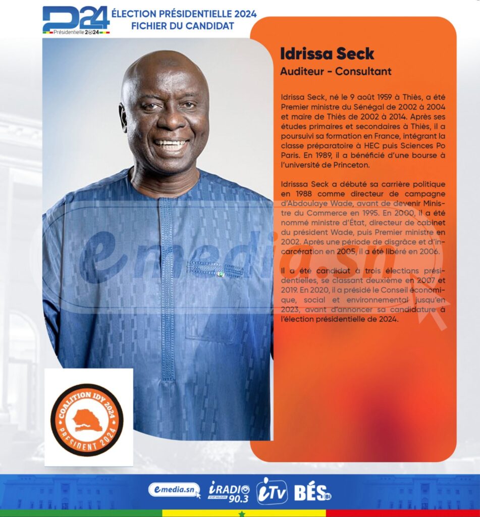 IDRISSA SECK