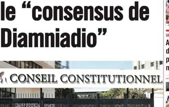 Avis sur le dialogue : Le Conseil constitutionnel rejette tout (L'enQuête) 1 Avis sur le dialogue : Le Conseil constitutionnel rejette tout (L’enQuête)