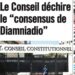 Avis sur le dialogue : Le Conseil constitutionnel rejette tout (L'enQuête) 6 Avis sur le dialogue : Le Conseil constitutionnel rejette tout (L’enQuête)