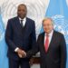 New York : Le ministre Mankeur Ndiaye reçu par le secrétaire général de l’ONU, Antonio Guterres