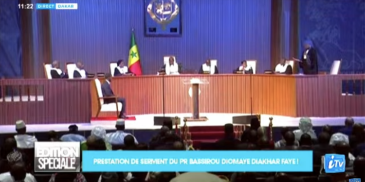 Sénégal : Le cérémonial de la prestation de serment du président de la République 1 Sénégal : Le cérémonial de la prestation de serment du président de la République