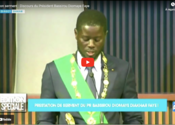 Cérémonie de prestation serment : Discours du Président Bassirou Diomaye Faye