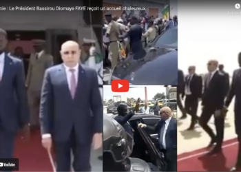 Mauritanie : Les temps forts de l’arrivée du Président Bassirou Diomaye Faye à Nouakchott