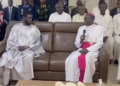  Visite de courtoisie : Le Président Bassirou Diomaye Faye chez l’Archevêque de Dakar, Mgr Benjamin Ndiaye