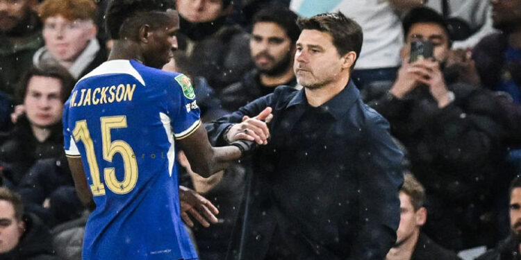 Critiqué après ses ratés de samedi : Pochettino vole encore au secours de Nicolas Jackson 1 Critiqué après ses ratés de samedi : Pochettino vole encore au secours de Nicolas Jackson