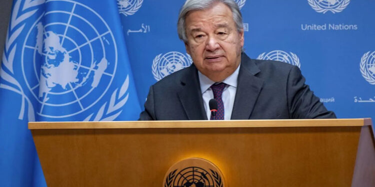 Riposte iranienne face à Israël : La réaction du Secrétaire général de L'ONU 1 Riposte iranienne face à Israël : La réaction du Secrétaire général de L’ONU