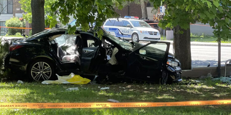 victime d’un grave accident de voiture  à Montréal : Un étudiant sénégalais succombe à ses blessures 1 victime d’un grave accident de voiture  à Montréal : Un étudiant sénégalais succombe à ses blessures
