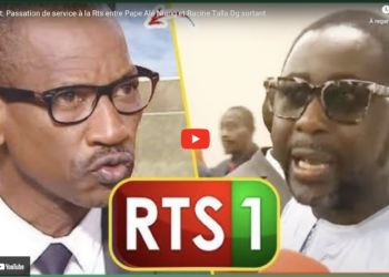 ? Direct : Passation de service à la Rts entre Pape Alé Niang et Racine Talla Dg sortant