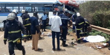  Urgent – Nord Foire : Un accident impliquant un bus Tata de la ligne 44 a fait deux morts