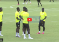 ? |Direct| 1ère séance d’entraînement des Lions à Diamniadio pour affronter la RD Congo et la Mauritanie