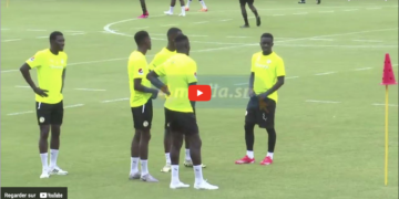 ? |Direct| 1ère séance d’entraînement des Lions à Diamniadio pour affronter la RD Congo et la Mauritanie