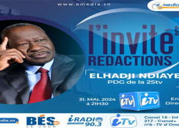 ? |Direct| L’invité des rédactions : El Hadji Ndiaye, PDG de la 2Stv face aux rédactions du Groupe Emedia