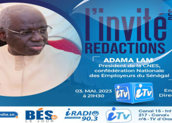 Invité des rédactions : Le Groupe Emedia relance sa série de grands entretiens avec Adama Lam, Président de la CNES