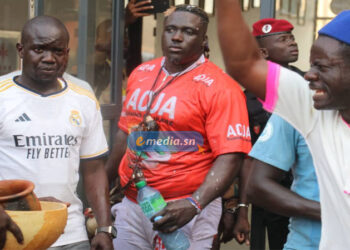 Arène Nationale : Les images de l’arrivée de Sa Thiès