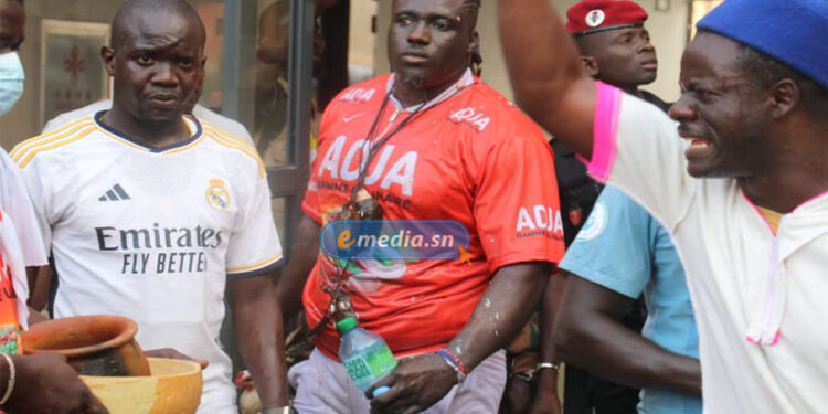 Arène Nationale : Les images de l’arrivée de Sa Thiès