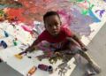 Ghanéen âgé de 1 ans 4 mois : Ace Liam, le plus jeune artiste peintre au monde