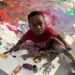 Ghanéen âgé de 1 ans 4 mois : Ace Liam, le plus jeune artiste peintre au monde 6 Ghanéen âgé de 1 ans 4 mois : Ace Liam, le plus jeune artiste peintre au monde