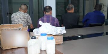 500 grammes d’amphétamine saisie, 4 personnes arrêtées dont 3 Asiatiques  