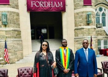 Macky et Marième aux Etats-Unis après le succès de leur fils