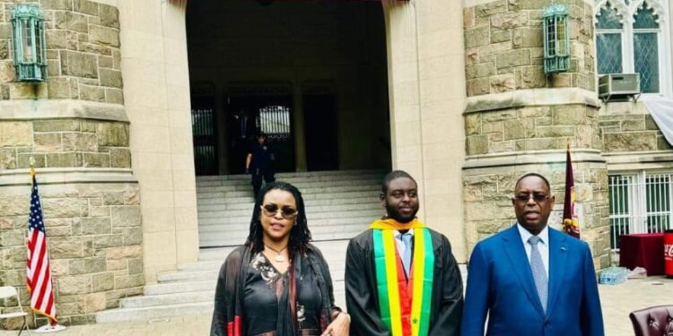 Macky et Marième aux Etats-Unis après le succès de leur fils