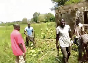Opération retour : Les habitants de Santhiaba Mandjack posent les premiers actes dans leur village