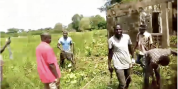 Opération retour : Les habitants de Santhiaba Mandjack posent les premiers actes dans leur village