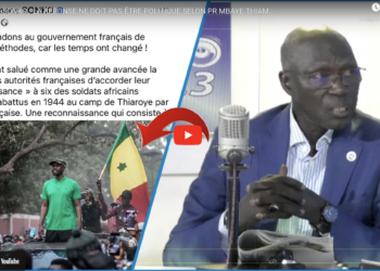 Macron-Sonko sur le massacre de Thiaroye 44 : Ce que doit être la vraie réponse au chef de l’État français, selon Pr Mbaye Thiam