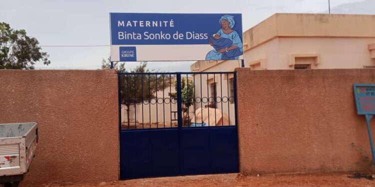 Neuf (9) ans après sa construction, la SIAGRO offre à la ville de DIASS une extension de sa maternité