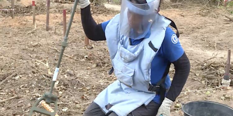 Déminage des villages de Nyassia : 151.394.3 m² nettoyés selon le CNAMS