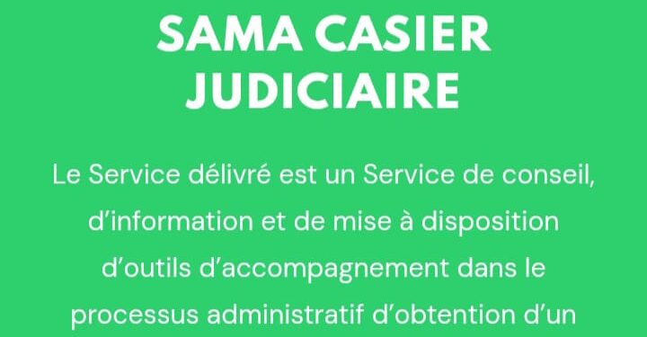 « Sama Casier judiciaire » en 48 heures : Le ministère de la Justice s’en lave les mains et menace