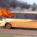Liaison Kédougou-Salémata : Un bus de Sénégal Dem Dikk a pris feu