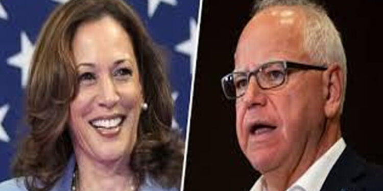 Élections aux États-Unis : Kamala Harris a choisi son colistier 1 Élections aux États-Unis : Kamala Harris a choisi son colistier