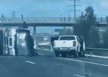 Autoroute à péage : Un chauffeur « indiscipliné » cause un accident (vidéo) 