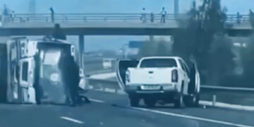 Autoroute à péage : Un chauffeur « indiscipliné » cause un accident (vidéo) 