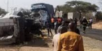 La voiture du sous-préfet de Dianka se renverse et fait 2 morts 4 La voiture du sous-préfet de Dianka se renverse et fait 2 morts