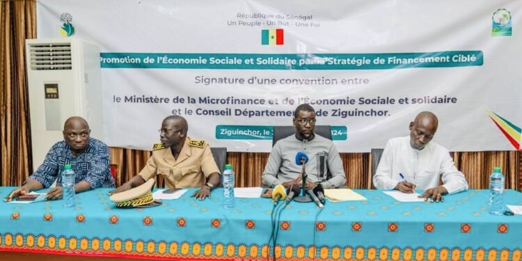 Ziguinchor : Le MMESS et le conseil départemental mutualisent leurs expériences pour le financement 