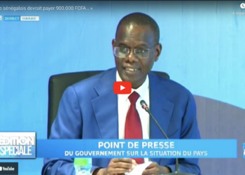 Conférence de presse du Premier ministre : « Chaque sénégalais devrait payer 900.000 FCFA… » (Ministre SG du Gouvernement) 1 Conférence de presse du Premier ministre : « Chaque sénégalais devrait payer 900.000 FCFA… » (Ministre SG du Gouvernement)