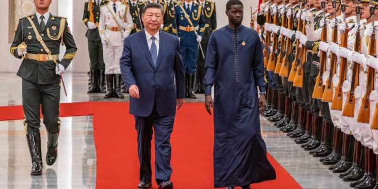 Visite d’État : Pékin déroule le tapis rouge au président sénégalais 1 Visite d’État : Pékin déroule le tapis rouge au président sénégalais
