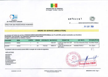 CEM FAHU de Thiès : Guirassy annule la nomination d’un enseignant « républicain » après la colère des « Patriotes » 7 CEM FAHU de Thiès : Guirassy annule la nomination d’un enseignant « républicain » après la colère des « Patriotes »