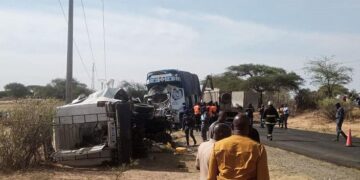 Axe Mbour – Fatick : Une collision entre deux camions a fait deux morts