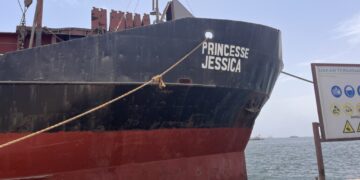 URGENT : Le navire Princesse Jessica coule au Port de Dakar