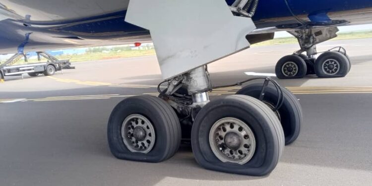 AIBD : Les images dé l’incident du vol Delta