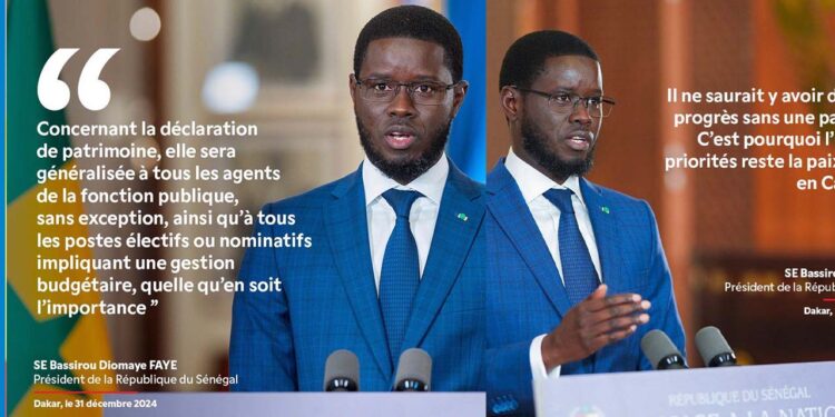 Discours à la nation : un appel à l’unité et à la transformation nationale pour 2025