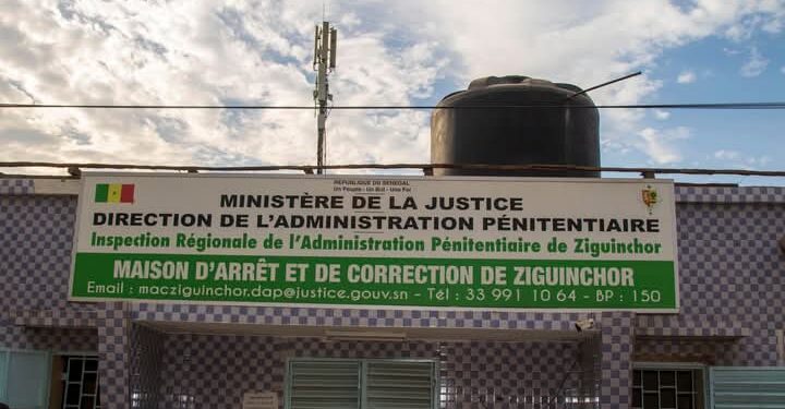 Ziguinchor : Un décès dans des circonstances douteuses à la Maison d’Arrêt et de Correction