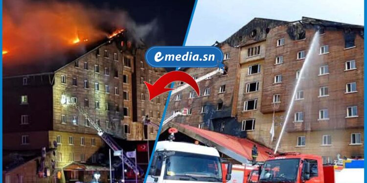 Turquie : un incendie dévastateur dans un hôtel de ski fait 66 morts et 32 blessés 1 Turquie : un incendie dévastateur dans un hôtel de ski fait 66 morts et 32 blessés