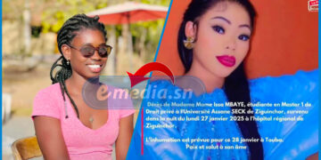 L’Université Assane Seck de Ziguinchor en deuil : disparition de deux étudiantes