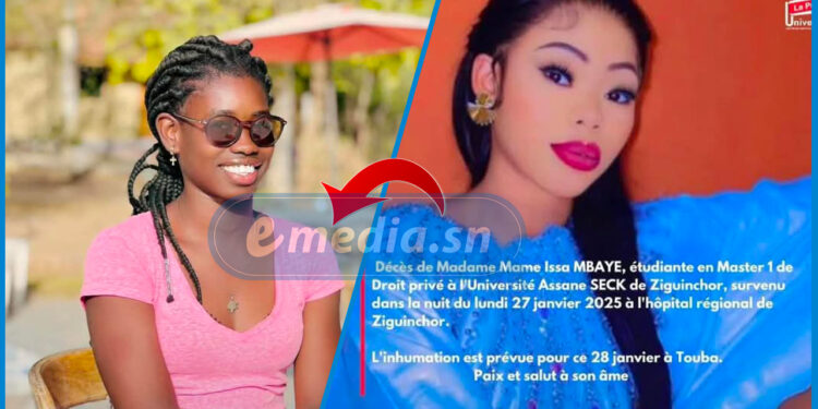 L’Université Assane Seck de Ziguinchor en deuil : disparition de deux étudiantes