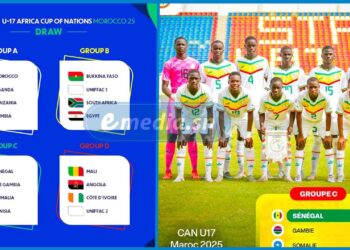 CAN U17 Maroc 2025 : Le Sénégal hérite de la Gambie, de la Somalie et de la Tunisie